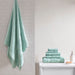 Adrien - 6 Piece Towel Set - Seafoam - Simple Home Plus