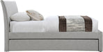 Myles - Linen Twin Trundle Bed - Simple Home Plus