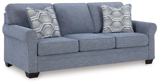 Carissa Manor - Denim - Queen Sofa Sleeper - Simple Home Plus