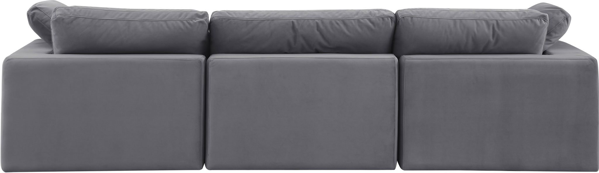 Comfy - Velvet Modular Sofa 3 Seats - Simple Home Plus