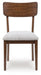 Tameride - Brown - Dining Upholstered Side Chair (Set of 2) - Simple Home Plus
