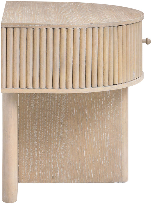 Cortland - Acacia Veneer And Solid Wood Night Stand - Simple Home Plus