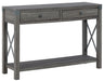 Freedan - Grayish Brown - Console Sofa Table - Simple Home Plus