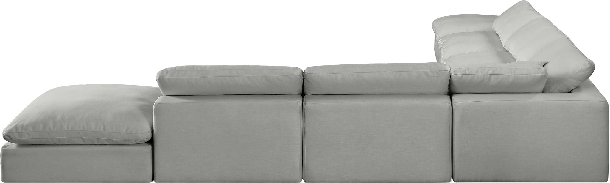 Comfy - 7 Piece Linen Modular Corner Sectional - Simple Home Plus