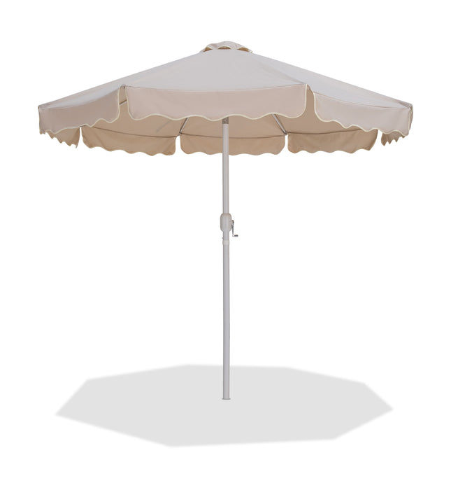 Amalfi - Patio Umbrella - White Pole - Simple Home Plus