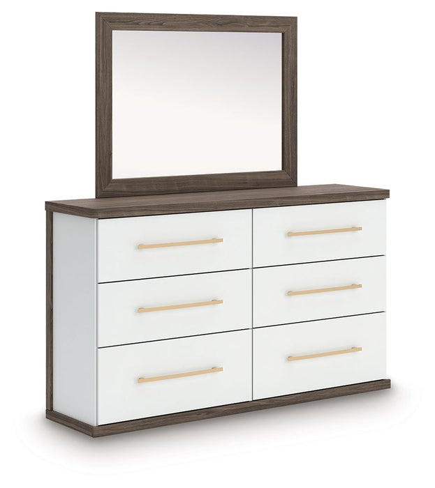 Kendanport - Six Drawer Dresser - Simple Home Plus