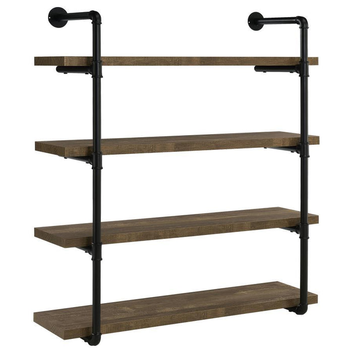 Elmcrest - 4-Shelf Wall Bookshelf - Simple Home Plus