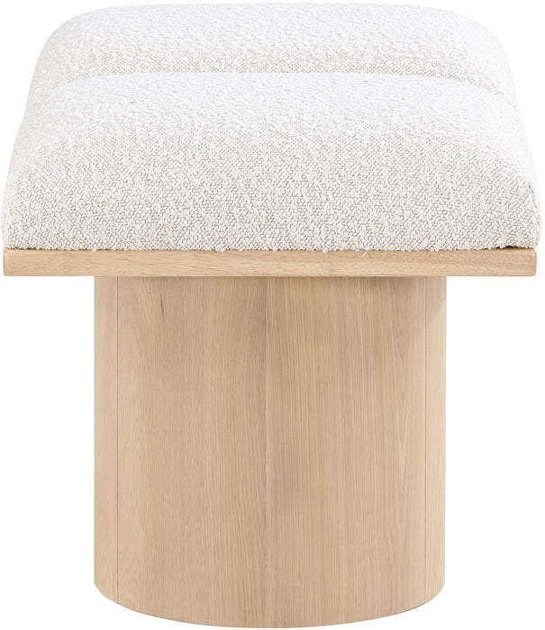 Pavilion - 2 Piece Modular Bench With Natural Base - Simple Home Plus