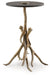 Lemkins - Black / Antique Gold Finish - Accent Table - Simple Home Plus