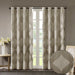 Bentley - Ogee Knitted Total Blackout Panel - Taupe - Simple Home Plus