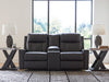 Mackmenville - Double Reclining Loveseat With Console - Simple Home Plus