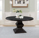 Twyla - 60" Round Wood Dining Room Table - Dark Cocoa - Simple Home Plus
