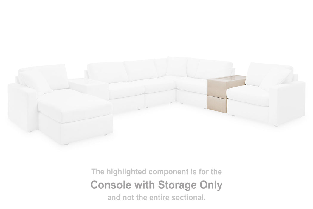Modmax - Console With Storage - Oyster - Simple Home Plus