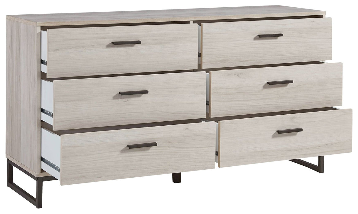 Socalle - Six Drawer Dresser - Simple Home Plus
