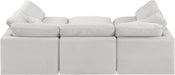 Indulge - Velvet 6 Piece Modular Sectional - Simple Home Plus