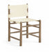 Santos - Vegan Leather Upholstered Dining Chair With Stained Brown Base (Set of 2) - Simple Home Plus