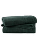 800GSM Ultra-Soft Absorbent Towel Set - Dark Green - Simple Home Plus