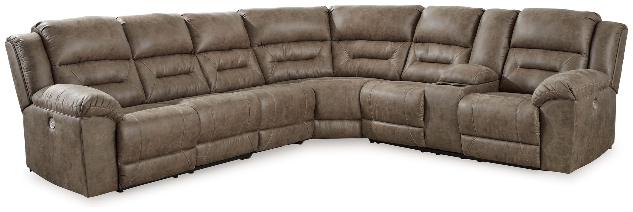 Ravenel - Power Reclining Sectional - Simple Home Plus