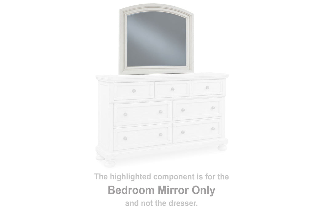 Robbinsdale - Bedroom Mirror - Antique White - Simple Home Plus