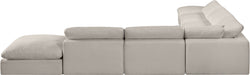 Comfy - 7 Piece Linen Modular Corner Sectional - Simple Home Plus