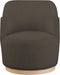 Clarita - Boucle Swivel Accent Chair - Simple Home Plus