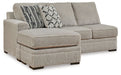 Calnita - Laf Sofa Chaise - Sisal - Simple Home Plus
