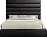 Adam - Chenille Fabric Bed With 70.5" Headboard - Simple Home Plus