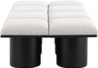 Pavilion - 8 Piece Modular Bench With Black Base - Simple Home Plus
