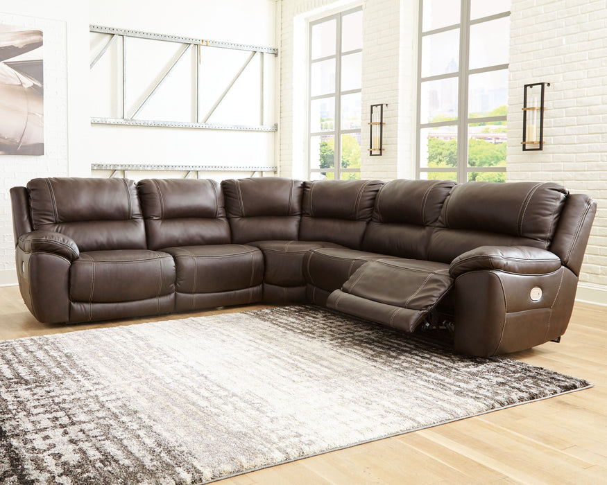 Dunleith - Power Reclining Sectional - Simple Home Plus