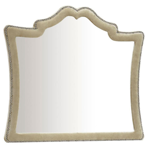 Antonella - Upholstered Dresser Mirror - Simple Home Plus