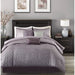 Biloxi - Piece Comforter (Set of 7) - Purple - Simple Home Plus