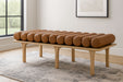 Landon - Bench With Natural Base - Simple Home Plus