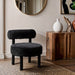 Ambre - Vegan Shearling Fabric Upholstered Accent Chair - Simple Home Plus