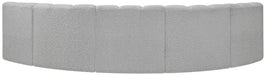 Arc - Boucle Fabric 5 Piece U-Shaped Modular Sofa - Simple Home Plus