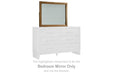 Sherbana - Bedroom Mirror - Light Brown - Simple Home Plus