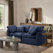 Indulge - Velvet 2 Seat Modular Sofa - Simple Home Plus