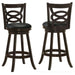 Calecita - Wood Swivel Counter Stool (Set of 2) - Simple Home Plus