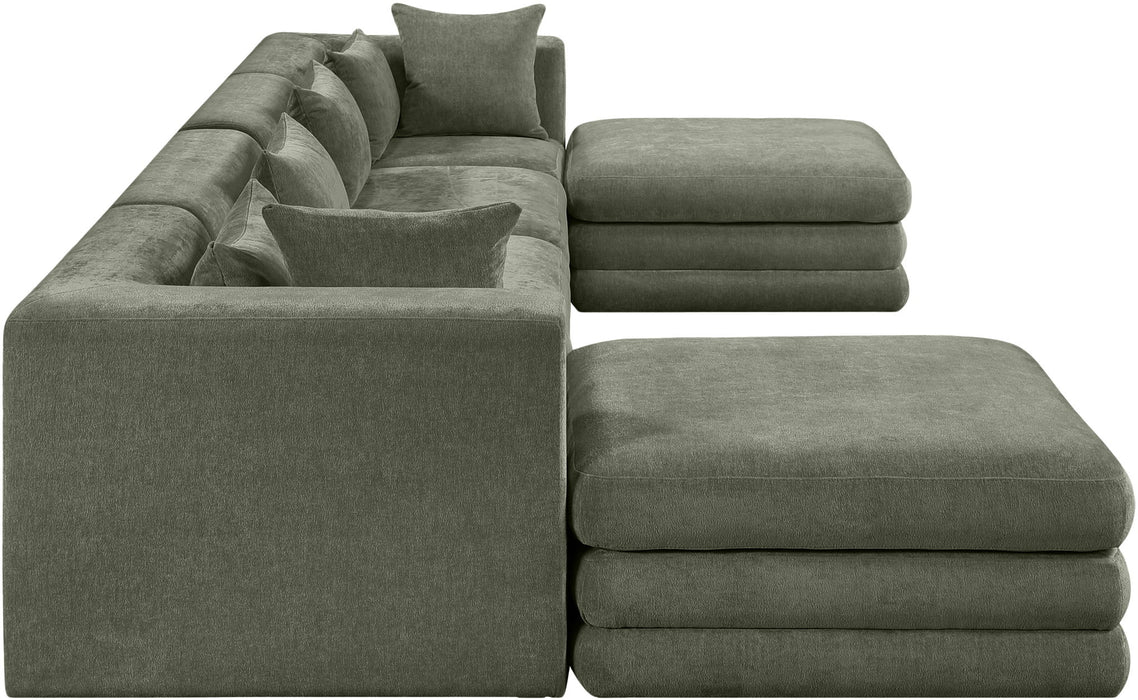 Stellar - 6 Piece Upholstered Modular Sectional - Simple Home Plus