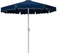 Amalfi - Patio Umbrella - Black Base / White Pole - Simple Home Plus