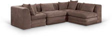 Stellar - 4 Piece Upholstered Modular Sectional - Simple Home Plus