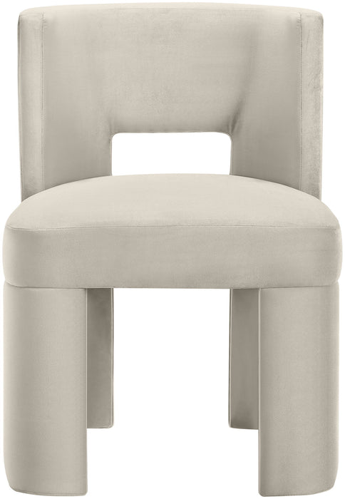 Zuno - Velvet Performance Fabric Upholstered Dining Chair (Set of 2) - Simple Home Plus