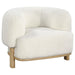 Lawler - Upholstered Barrel Back Accent Chair - Simple Home Plus