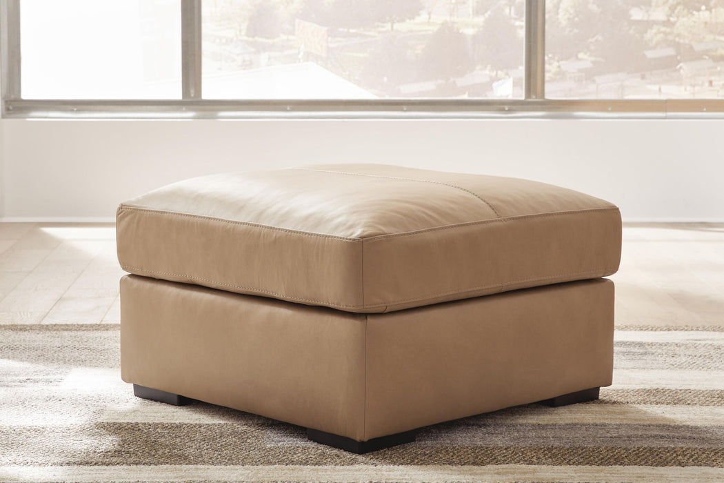 Bandon - Oversized Accent Ottoman - Toffee - Simple Home Plus