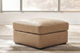 Bandon - Oversized Accent Ottoman - Toffee - Simple Home Plus