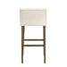 Fauna - Modern Transitional Wood Bar Height Kitchen Bar Stool - Simple Home Plus