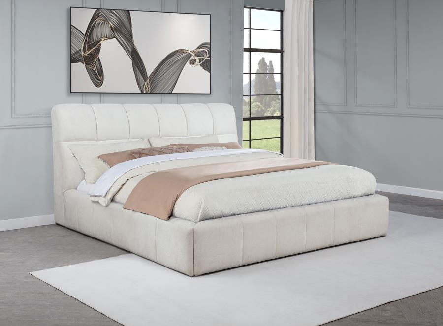 Nollet - Upholstered Platform Bed - Simple Home Plus