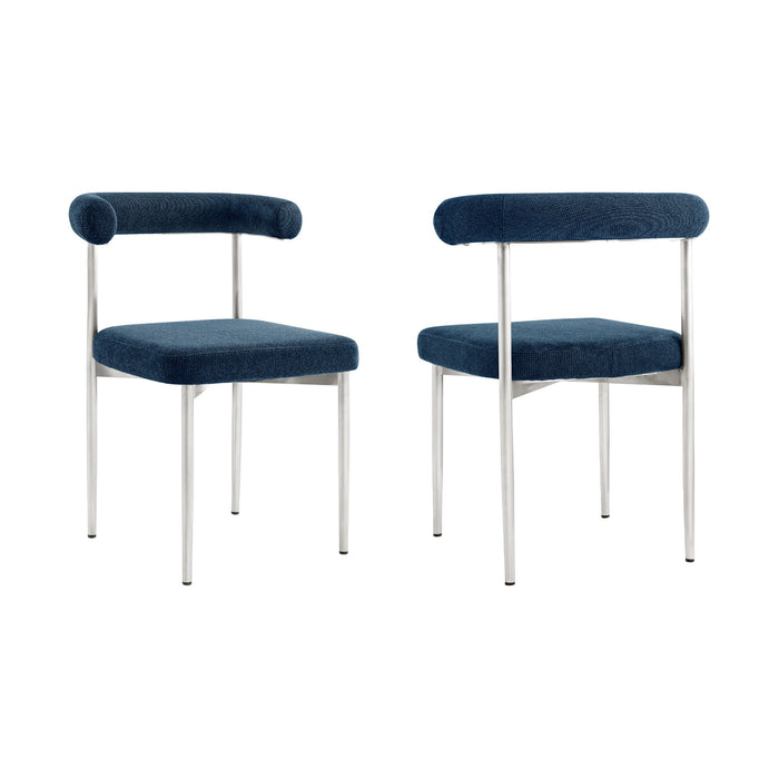 Shannon - Dining Chair (Set of 2) - Brushed Legs - Simple Home Plus