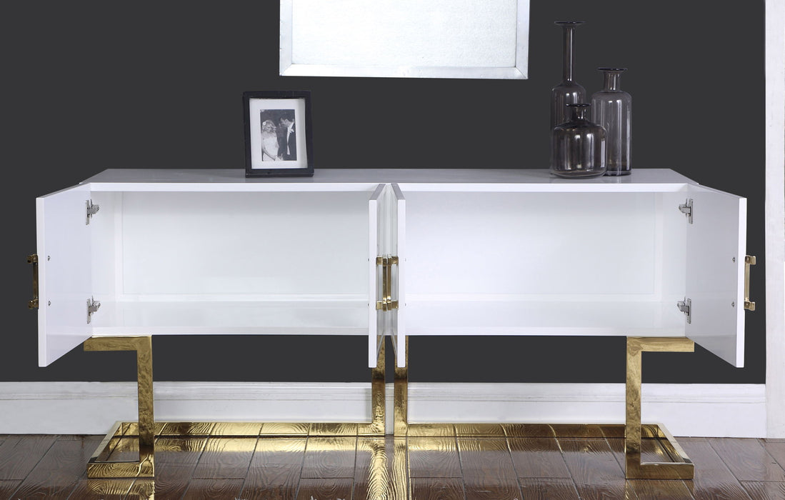 Beth - Sideboard with Gold Legs - Simple Home Plus