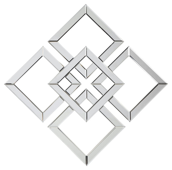 Quinnley - Metallic - Accent Mirror - Simple Home Plus