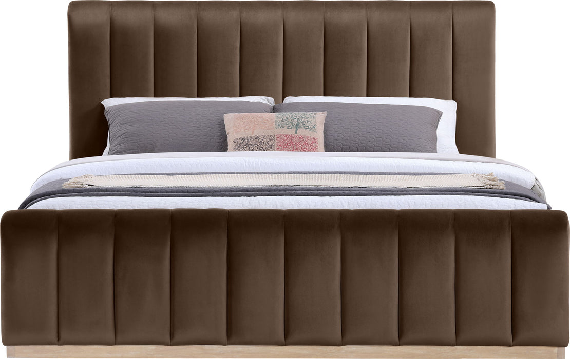 Amara - Velvet Bed - Simple Home Plus